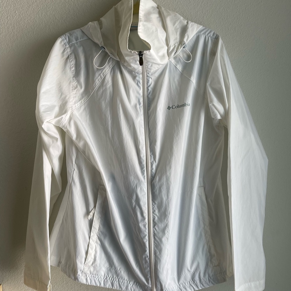 White Columbia Wind Breaker - Light Rain Jacket - Women’s XL